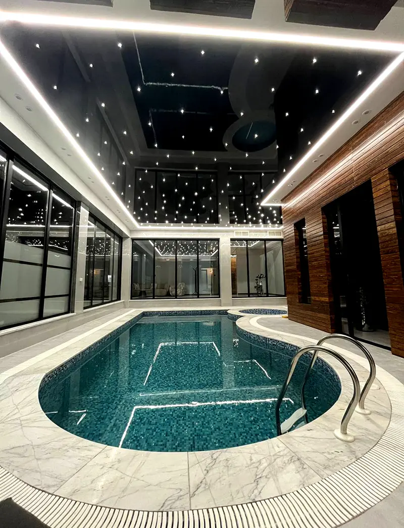 سقف کشسان استخر