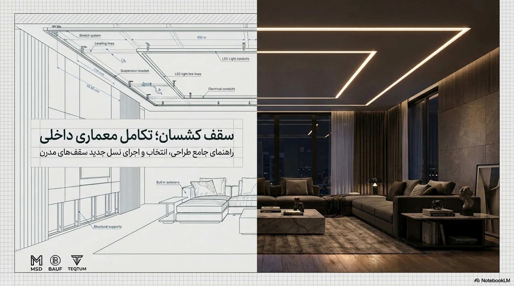 راهنما سقف کشسان
